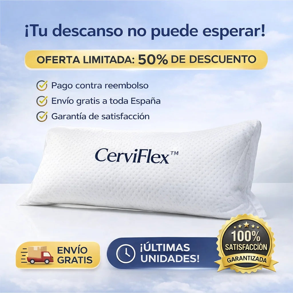 CerviFlex™- Olvídate del Dolor De Cuello Desde la Primera Semana