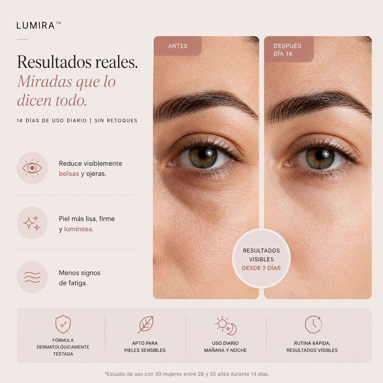 Lumira™ | Mirada más luminosa y descansada